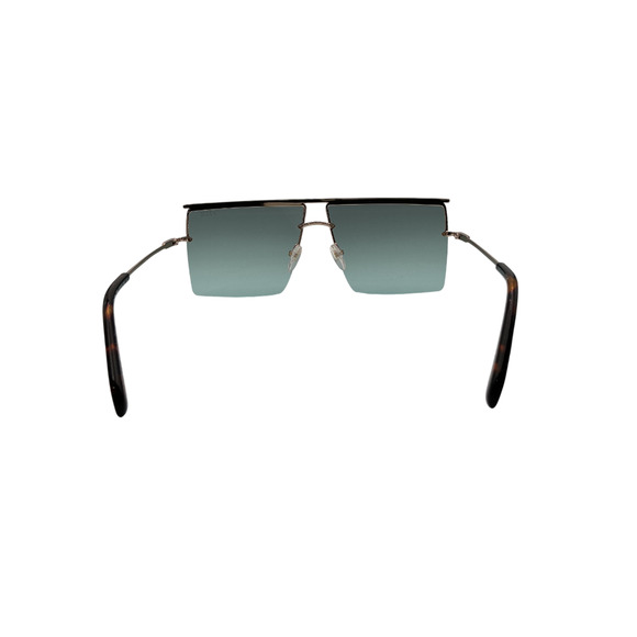 Emilio Pucci Sleek Gold Geometric Rimless Sunglasses main image 4